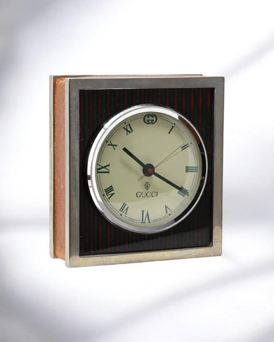 Gucci - Orologio Da Tavolo Vintage - Italia Anni 70 -photo-2